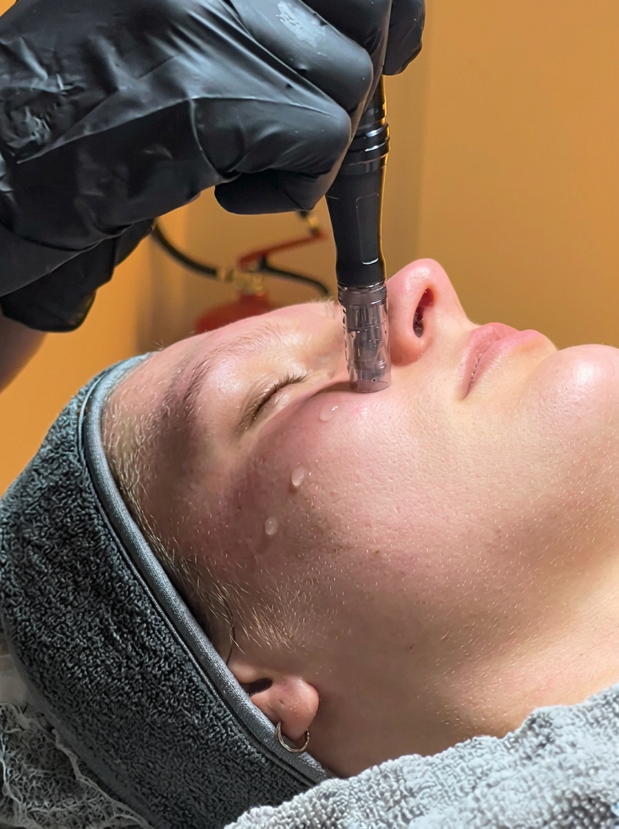 Microneedling-Behandlung bei Omnia Sentira